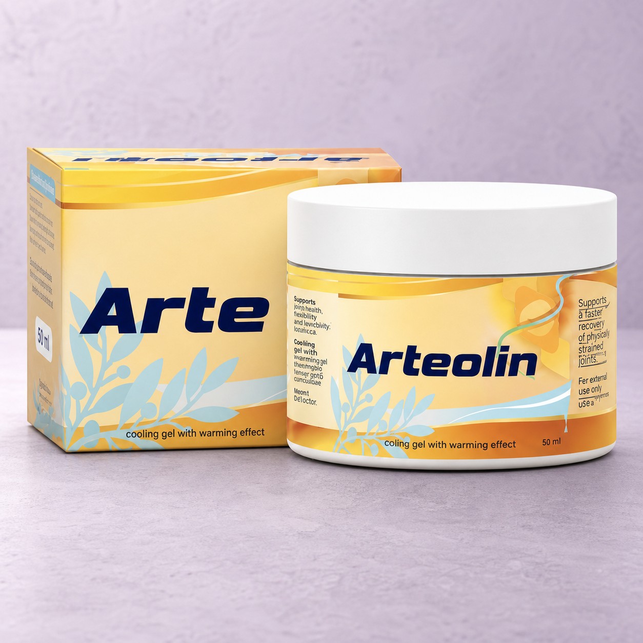 Arteolin gel 50 ml, jedna dóza